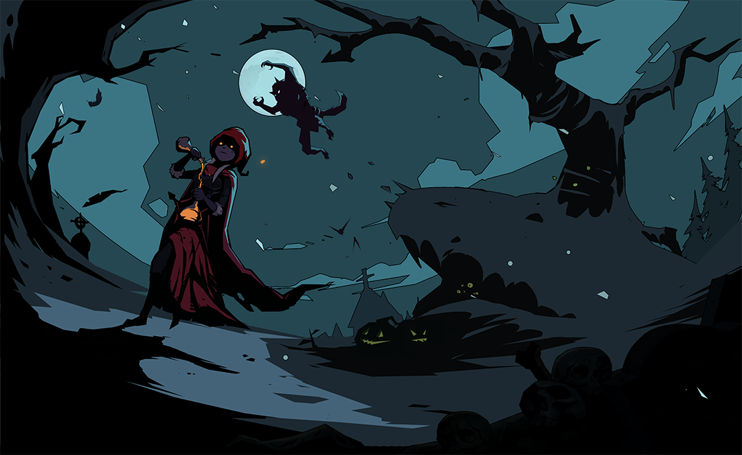 在月圆之夜踏入黑森林,她将一个人去面对守护森林的精灵,凶残的狼人和