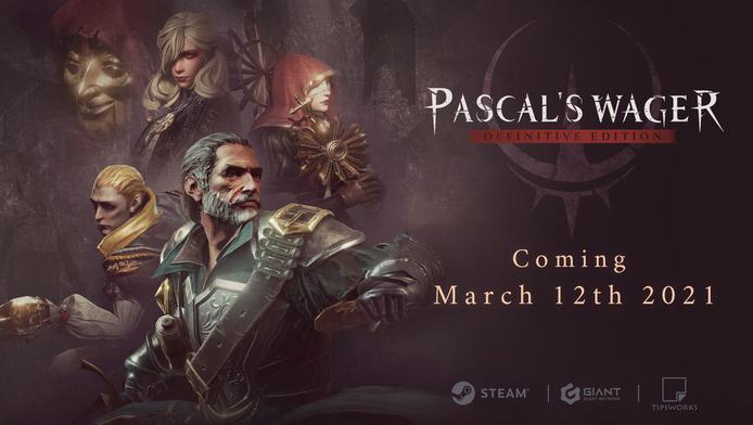 Pascal's Wager: Definitive Edition lands on Steam March 12th!