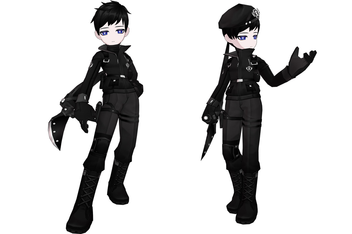 《艾尔之光》诺亚swat时装 化身超帅特警