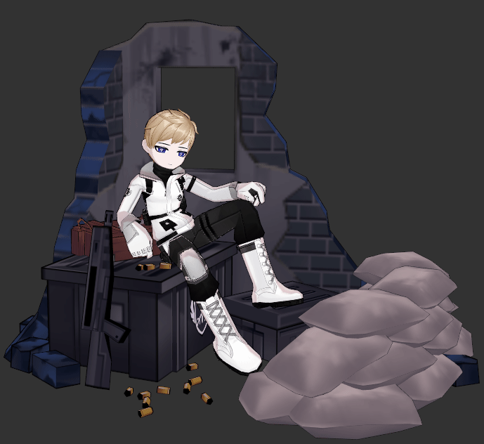 《艾尔之光》诺亚swat时装 化身超帅特警