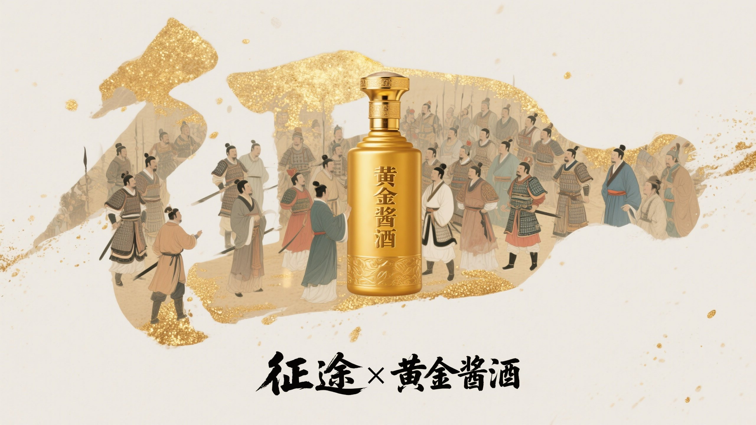 征途x黄金酱酒官宣合作：嘉年华邀你来喝黄金酱酒，做征途大哥！
