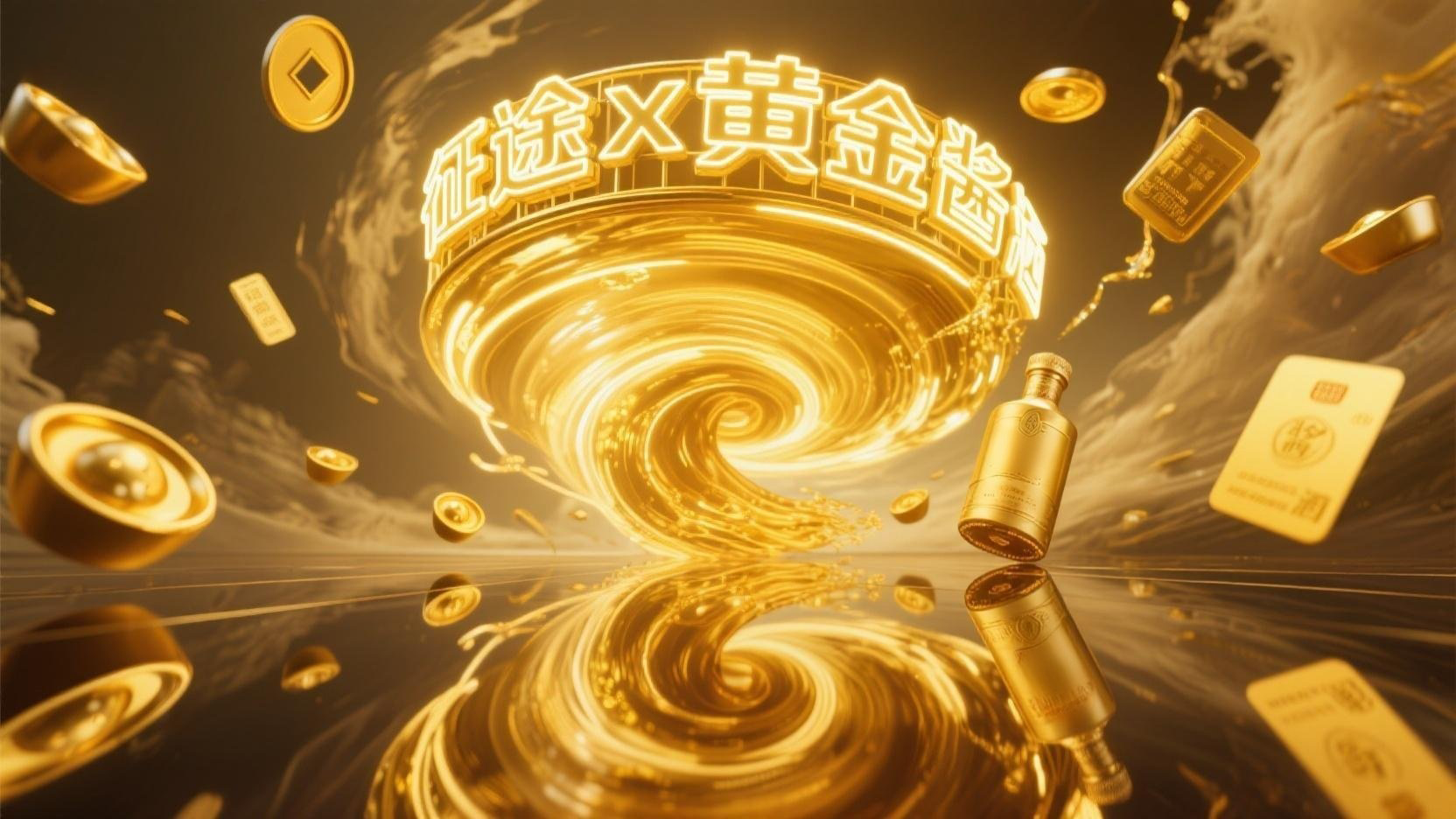 征途x黄金酱酒官宣合作：嘉年华邀你来喝黄金酱酒，做征途大哥！