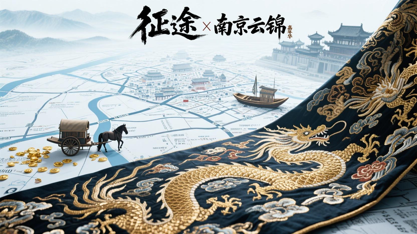寸锦寸金征途织梦！征途嘉年华重磅官宣：征途x南京云锦跨界联动！