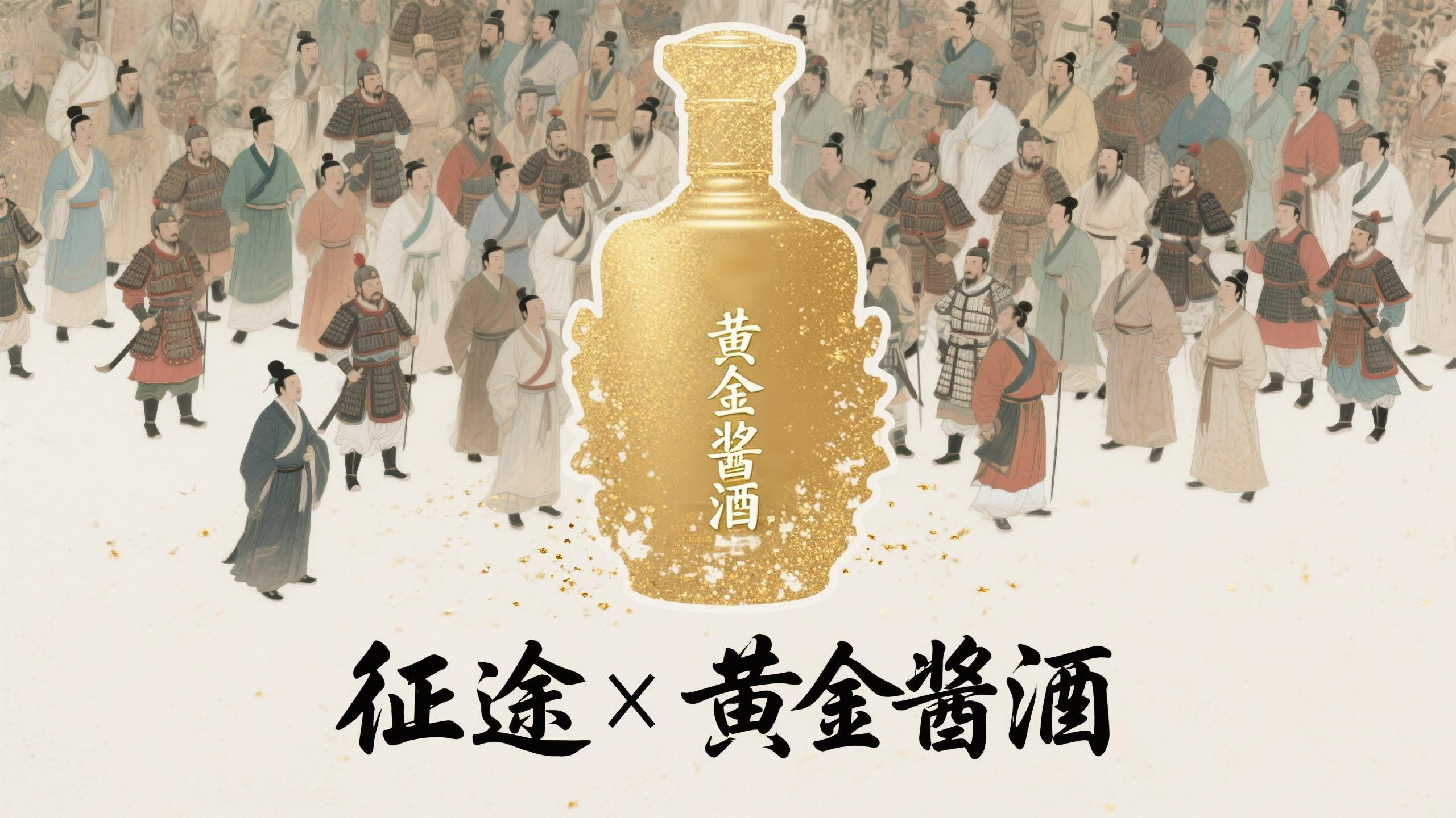 征途x黄金酱酒官宣合作：嘉年华邀你来喝黄金酱酒，做征途大哥！