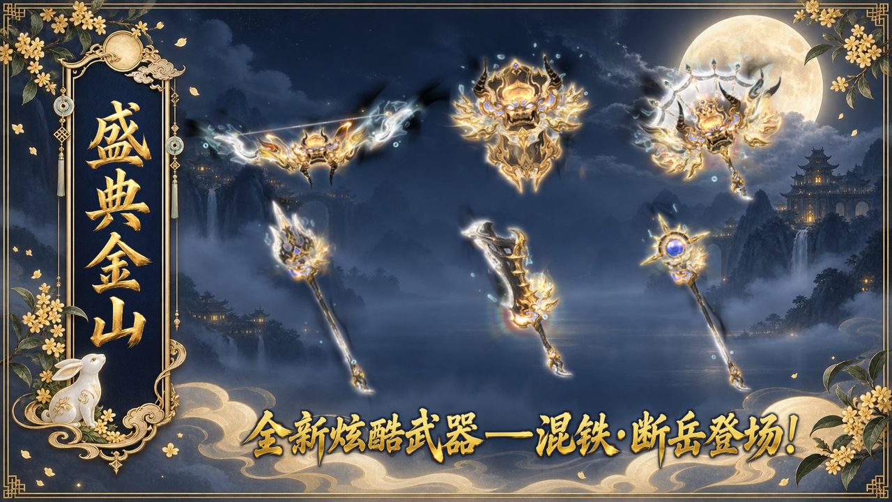 盛典金山限定武器