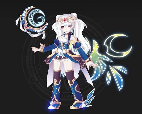 《艾尔之光》娜薇多套冰装齐登场