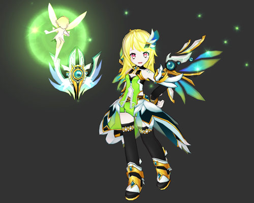 《艾尔之光》娜薇多套冰装齐登场