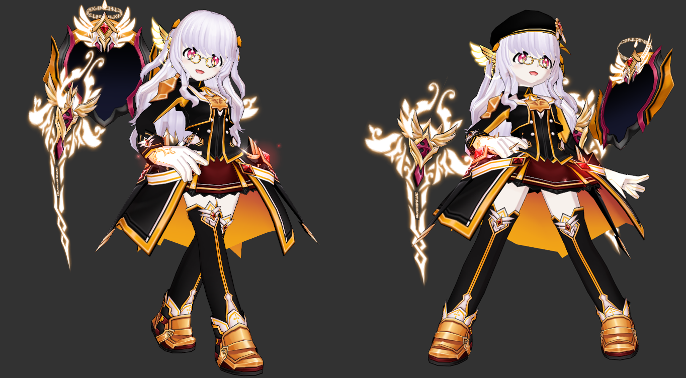 《艾尔之光》娜薇冰装"拜德学院骑士团"